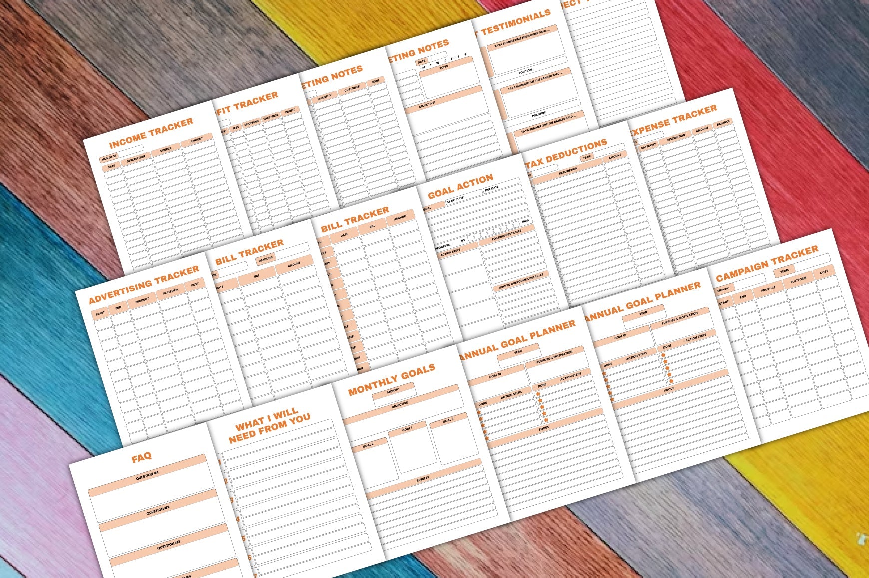 Solopreneur Freelancer Planner