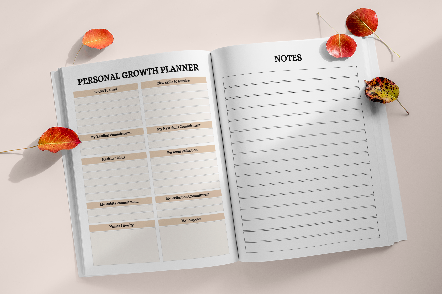 Better You Personal Development Planner