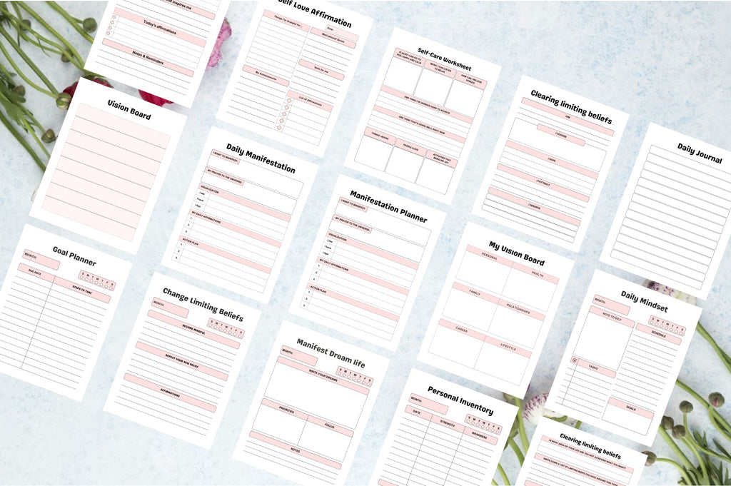 Manifestation Journal for Personal Growth