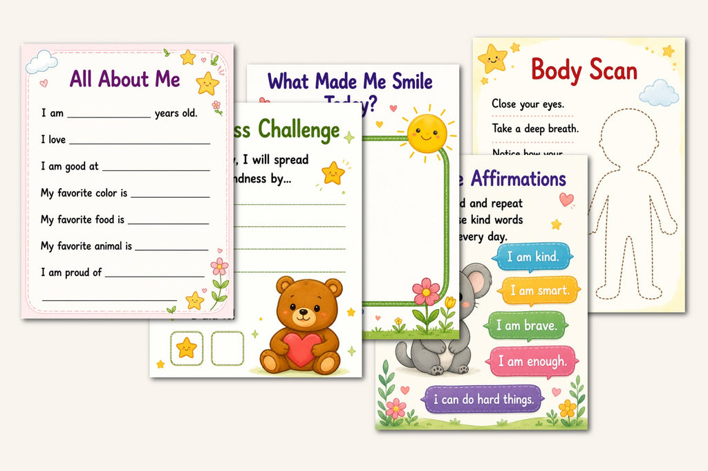 Kids Mindfulness Journal