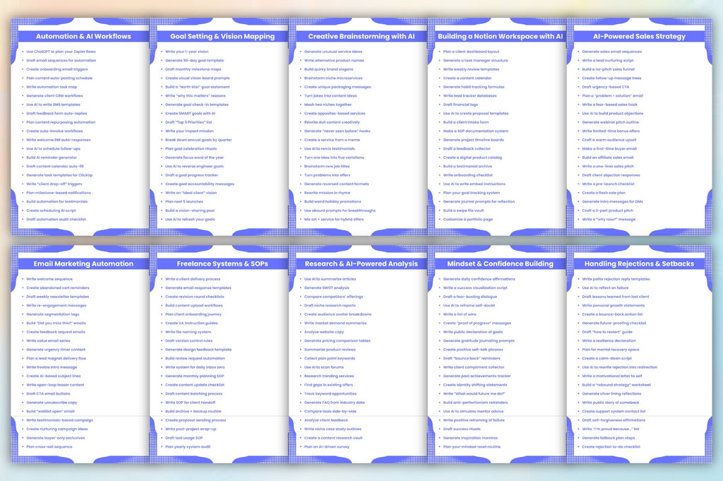AI Freelancer Toolkit Prompts