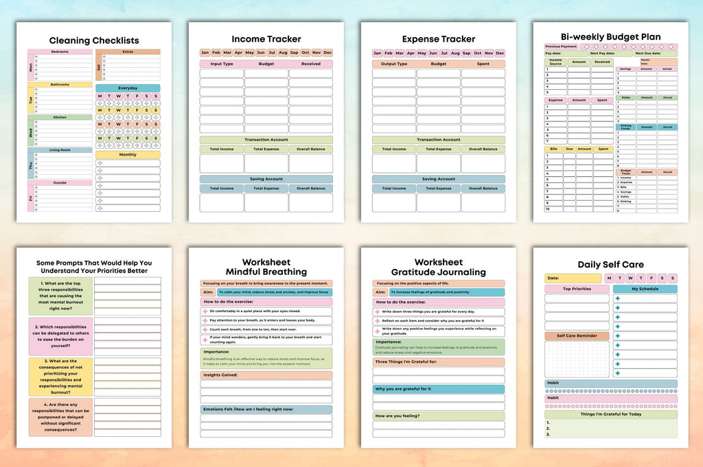 Productivity Workbook