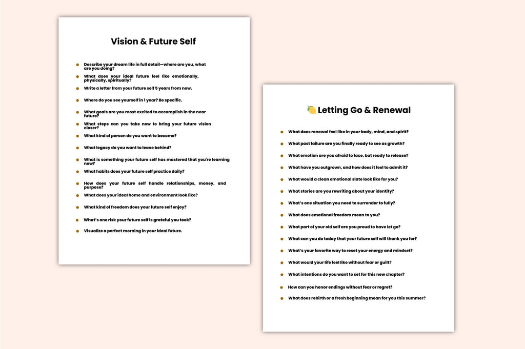Summer Mindfulness Prompts