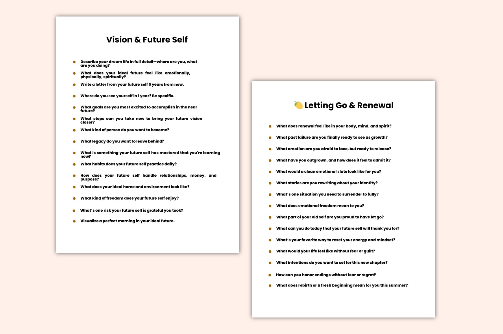 Summer Mindfulness Prompts