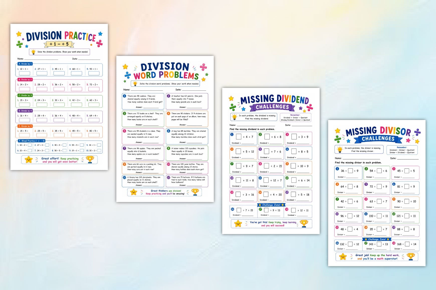 Building Strong Multiplication Division Skills