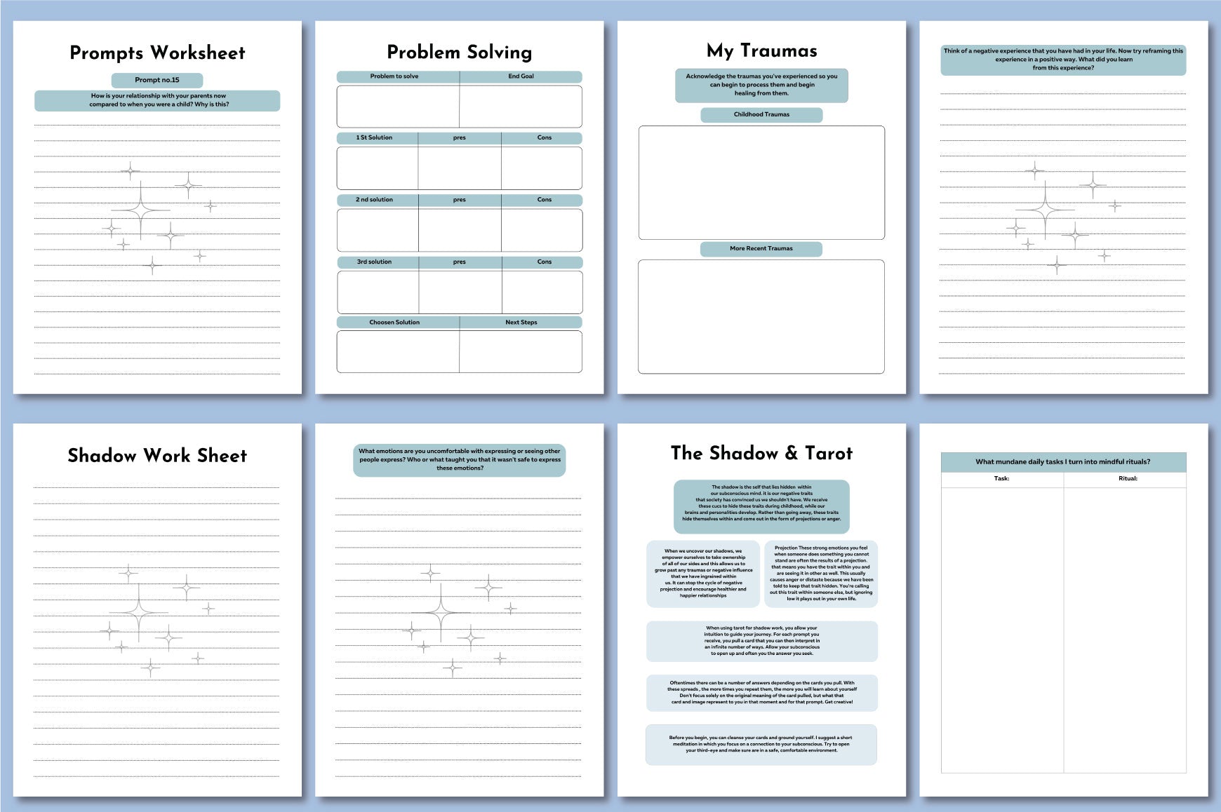 Shadow Work Prompts for Personal Growth