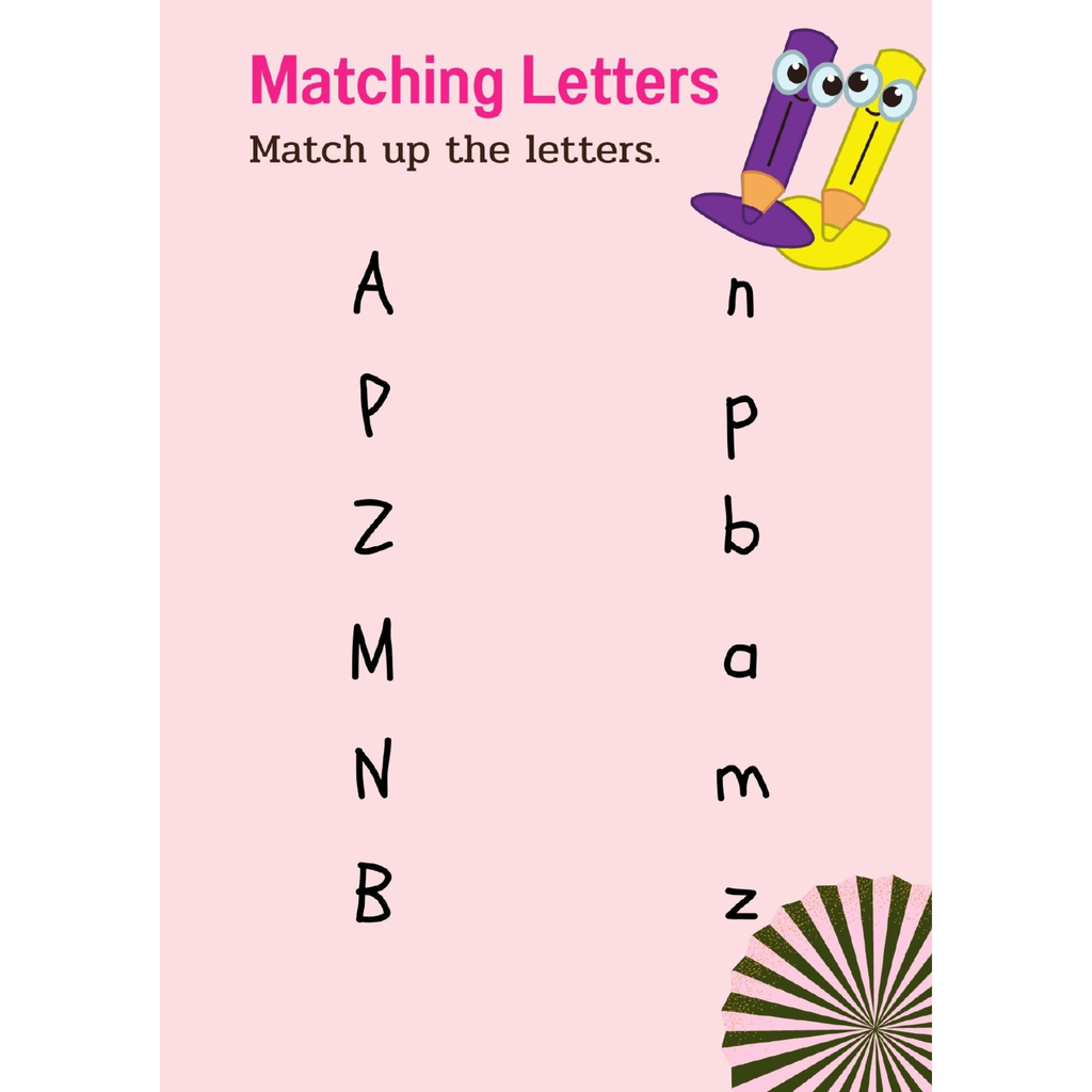 First Grade Letter Tracing Activity Workbook