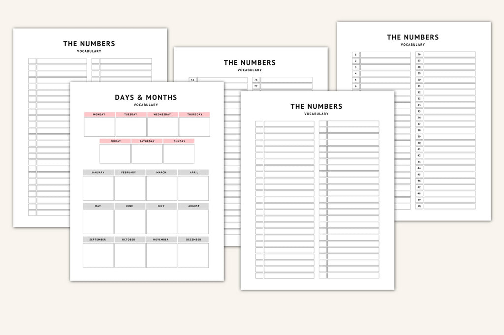 Language Learning Planner