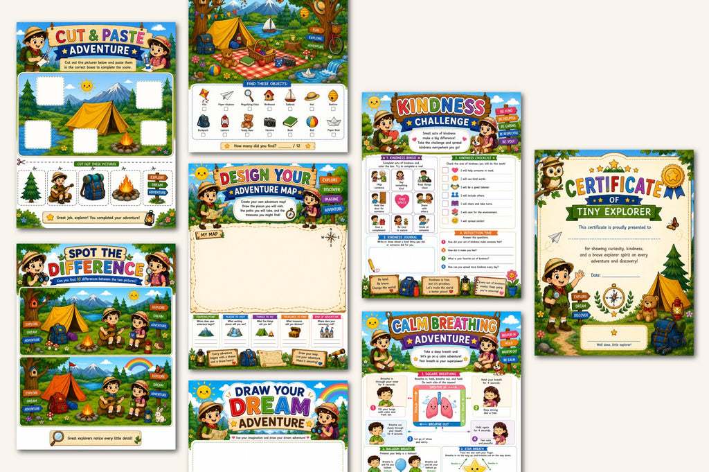 Kids Daily Adventure Book