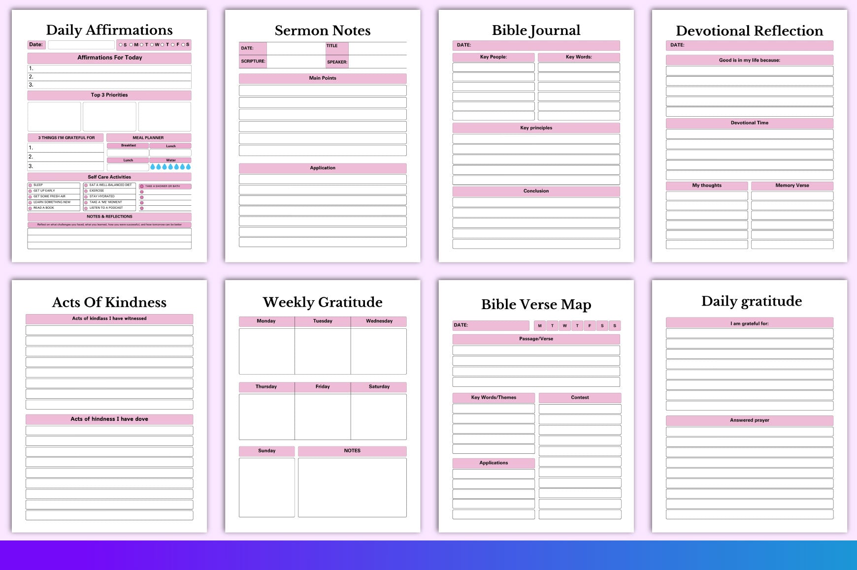Prayer Journal for Women