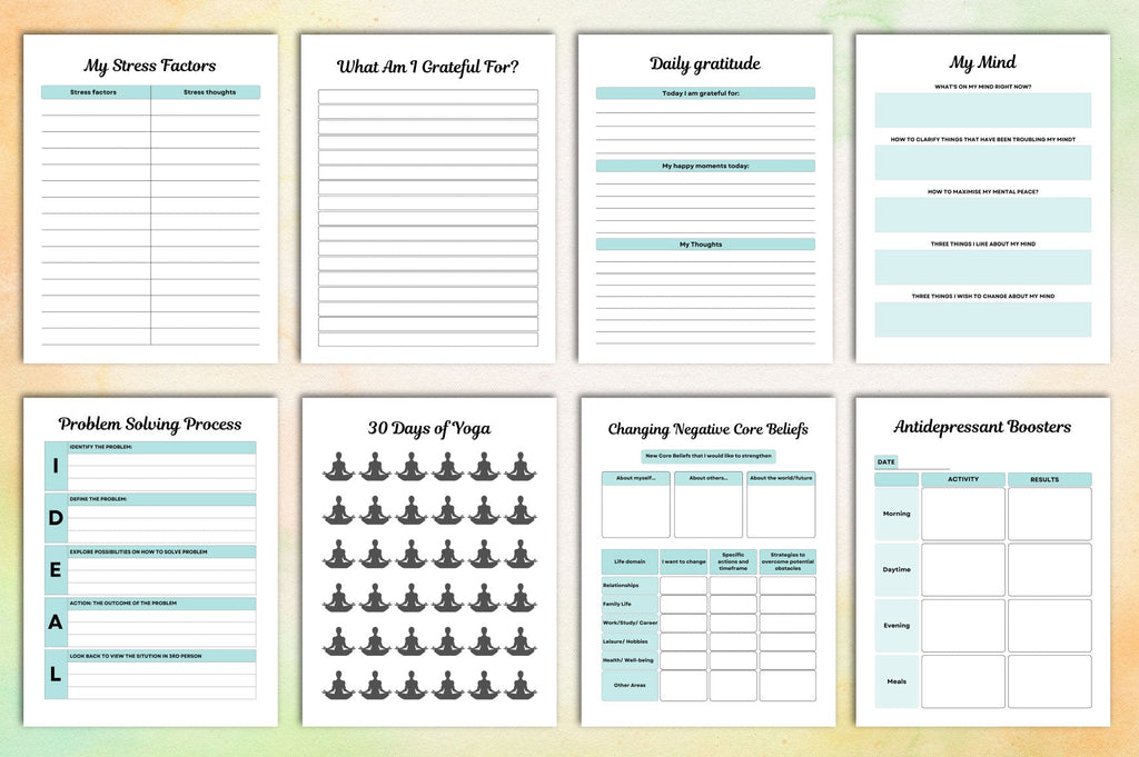 Mental Health Planner for Well-being