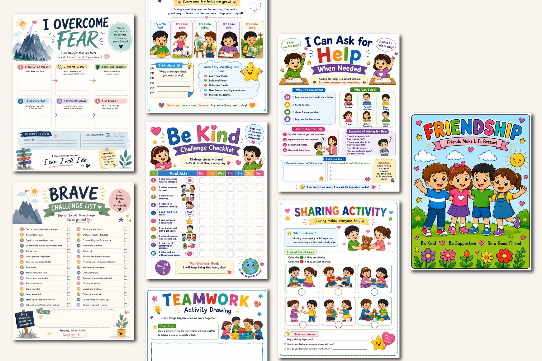 Kids Confidence Builder Workbook