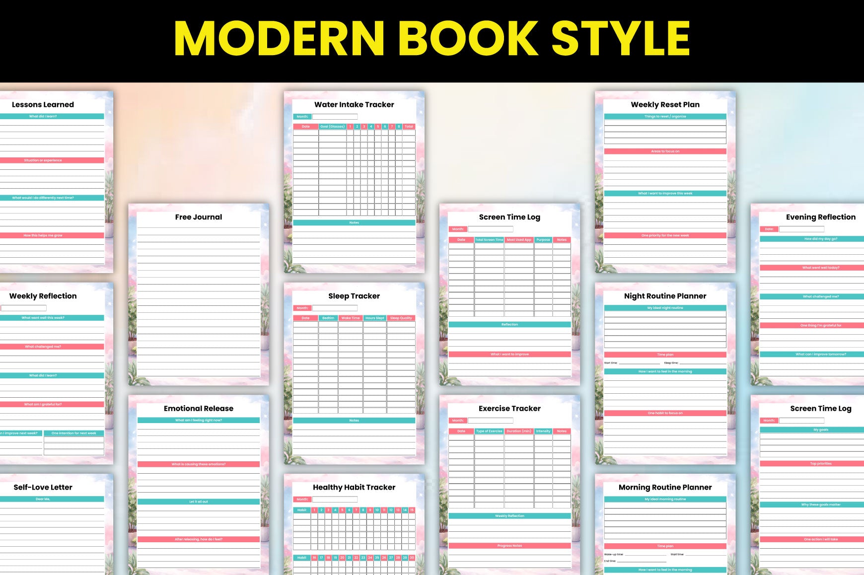 Mental Reset Relax Planner