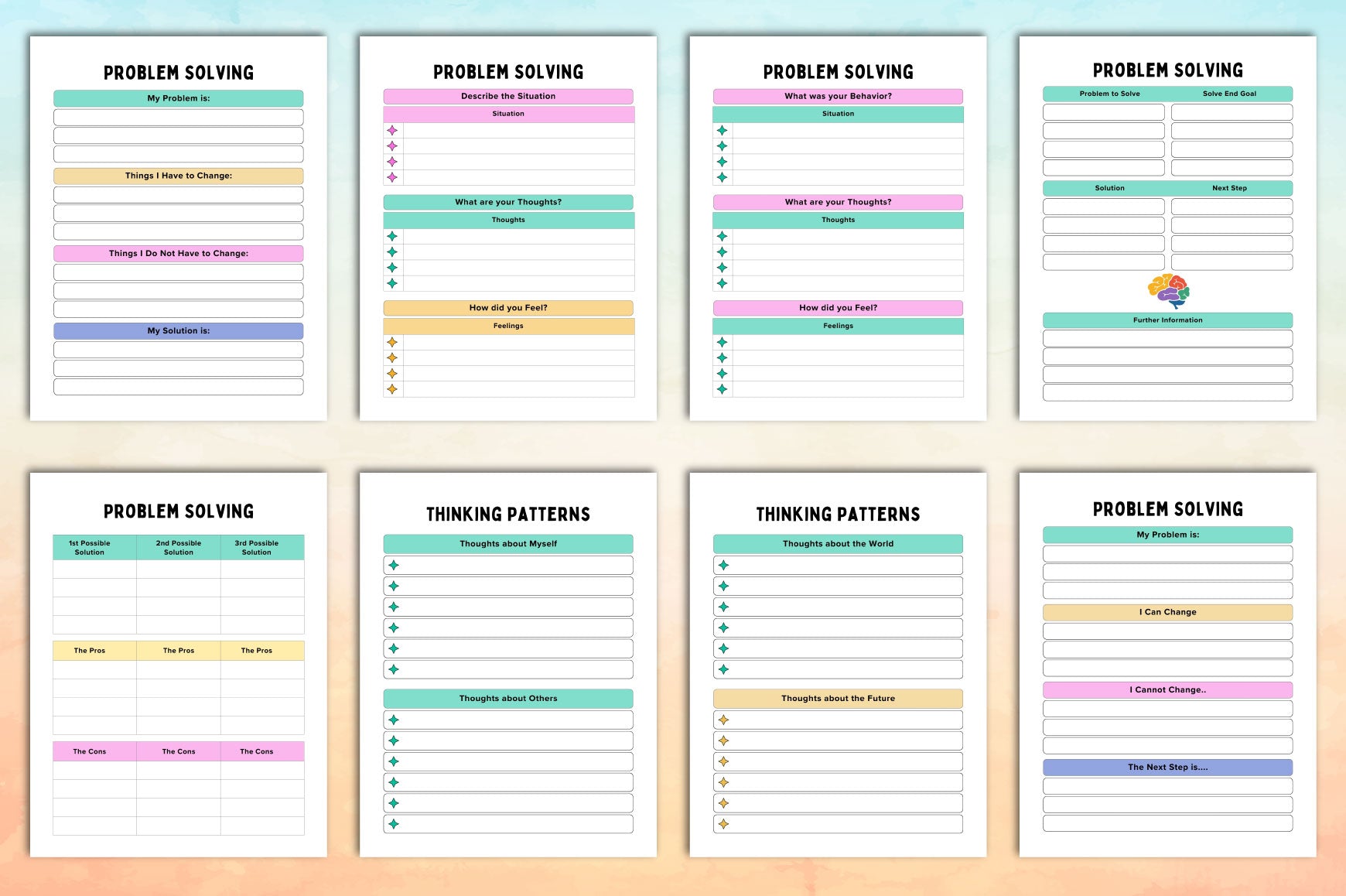 Problem Solving Planner