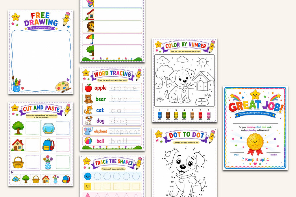 Smart Kids Activity Book