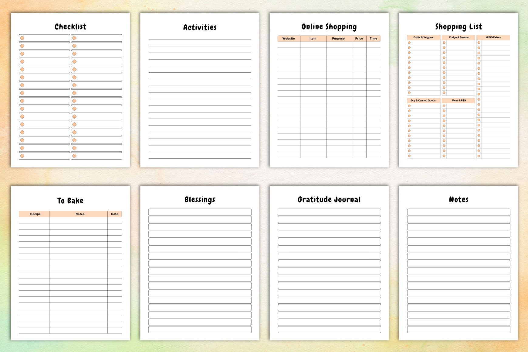 Thanksgiving Planner Guide