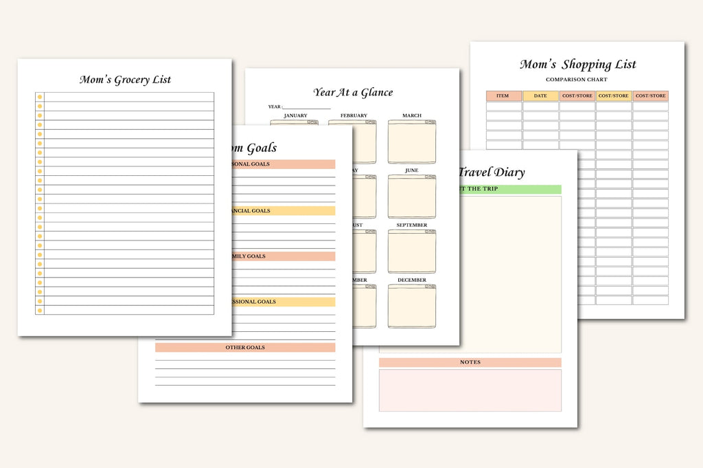Mom Life Planner