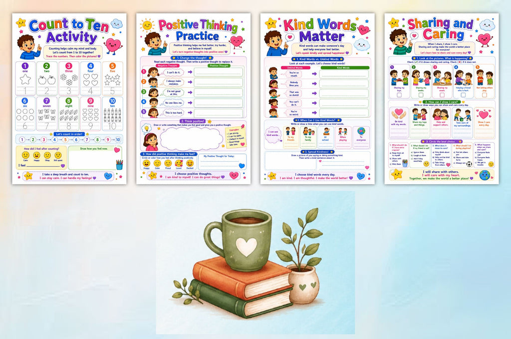 Kids Emotional Learning Workbook
