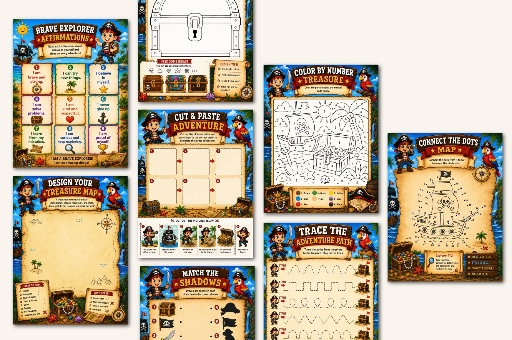 Explorer Treasure Book