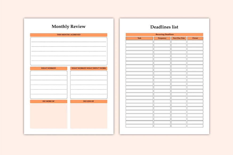 Work Management Planner