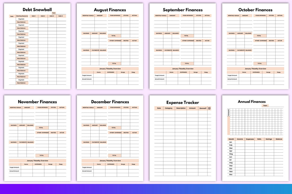 Personal Finance Planner