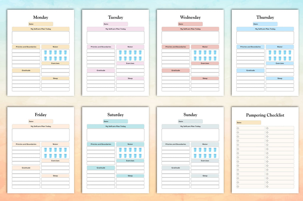 The Ultimate Self-Care Planner
