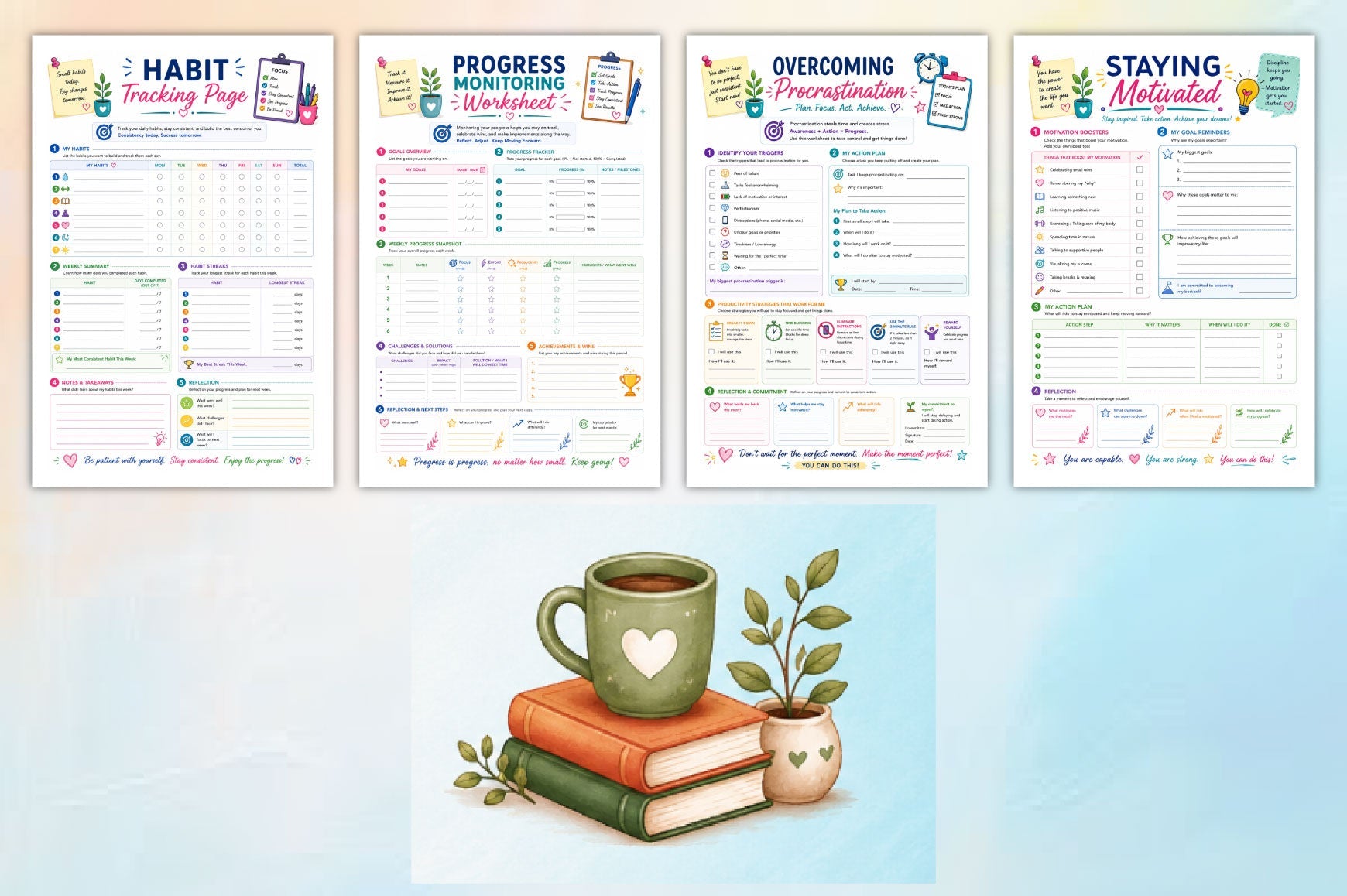 Focus And Goal Achievement Workbook