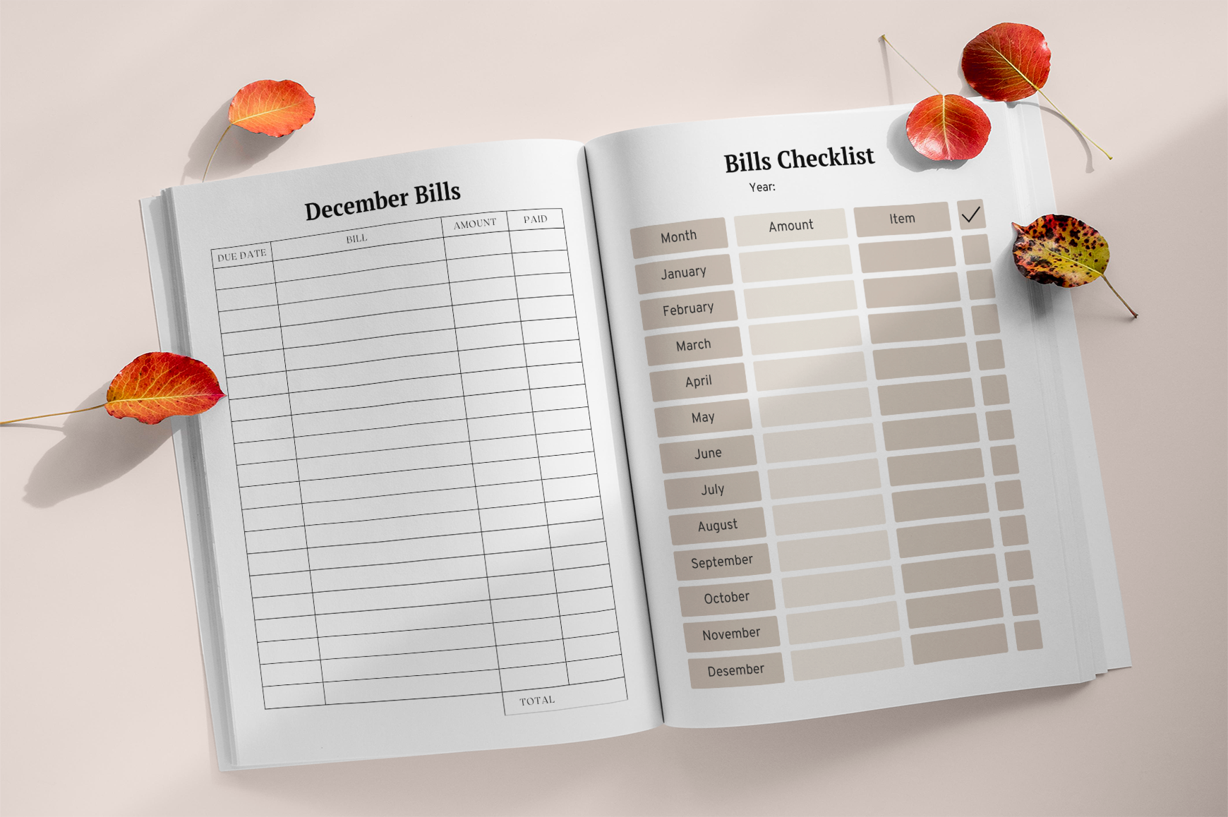 Bills Payment Planner