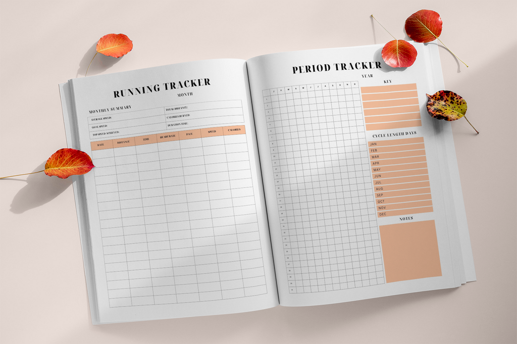 Healthy Lifestyle Fitness Goal Planner