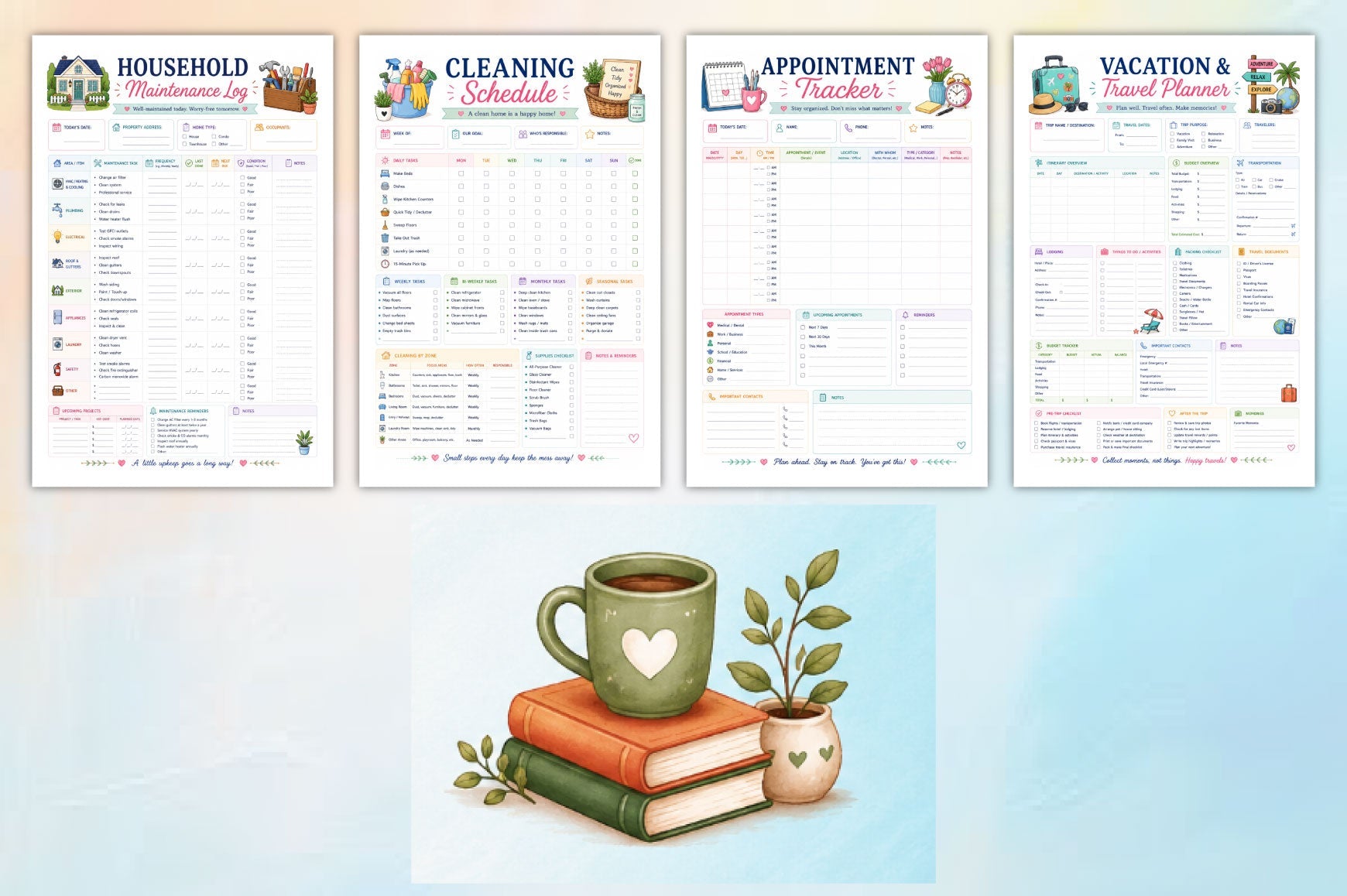 Mom Family Command Center Planner