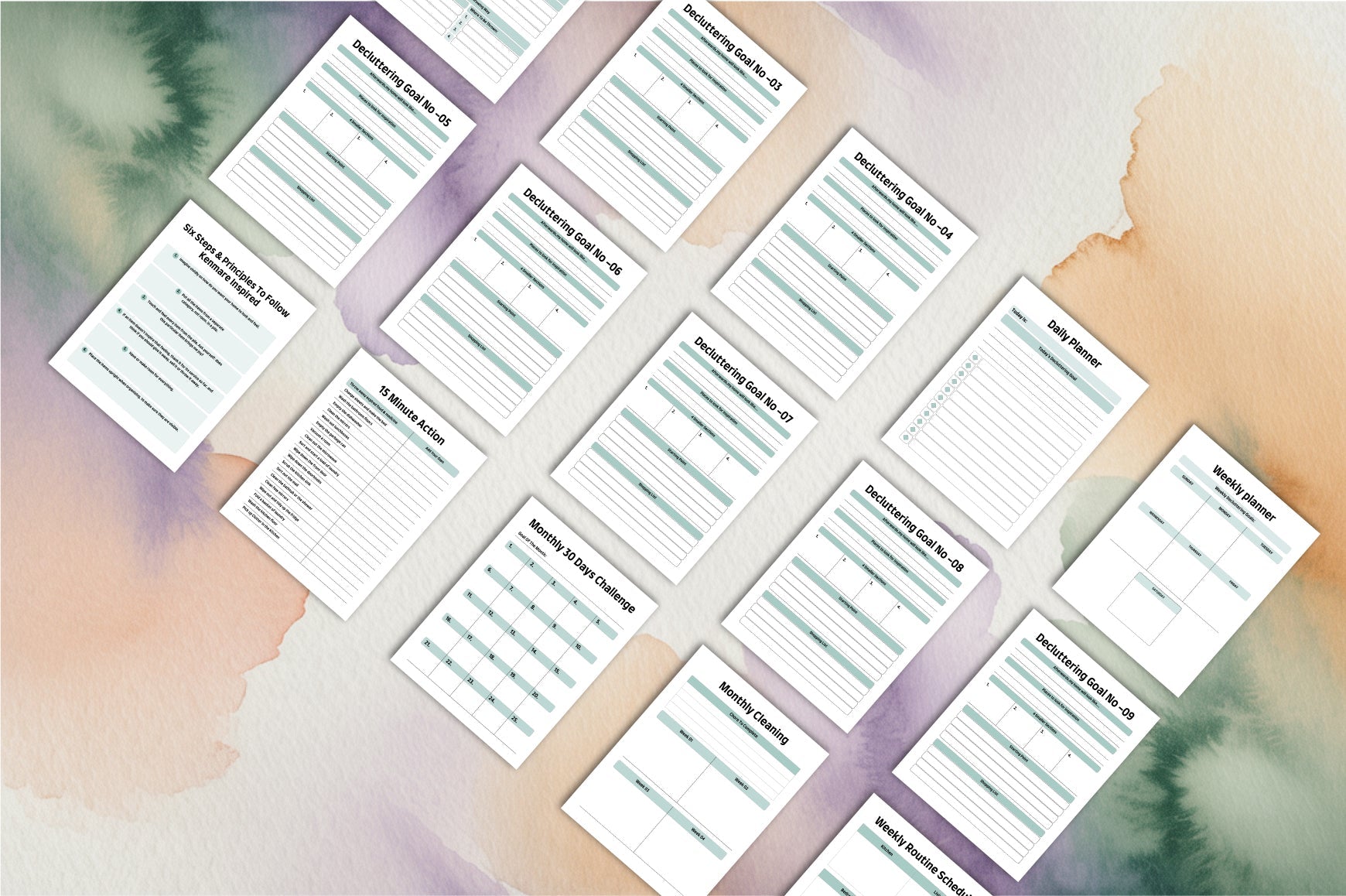 Decluttering Planner Guide