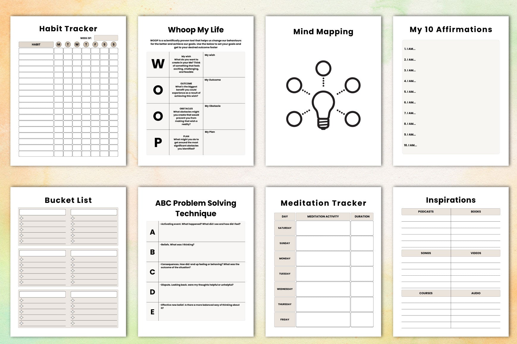 Vision Board Planner