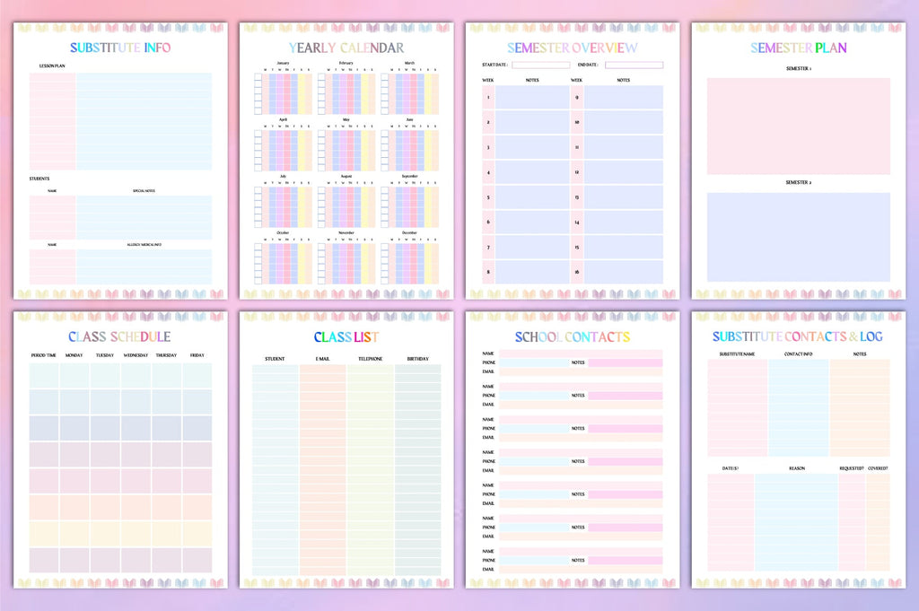 Ultimate Teacher Planner