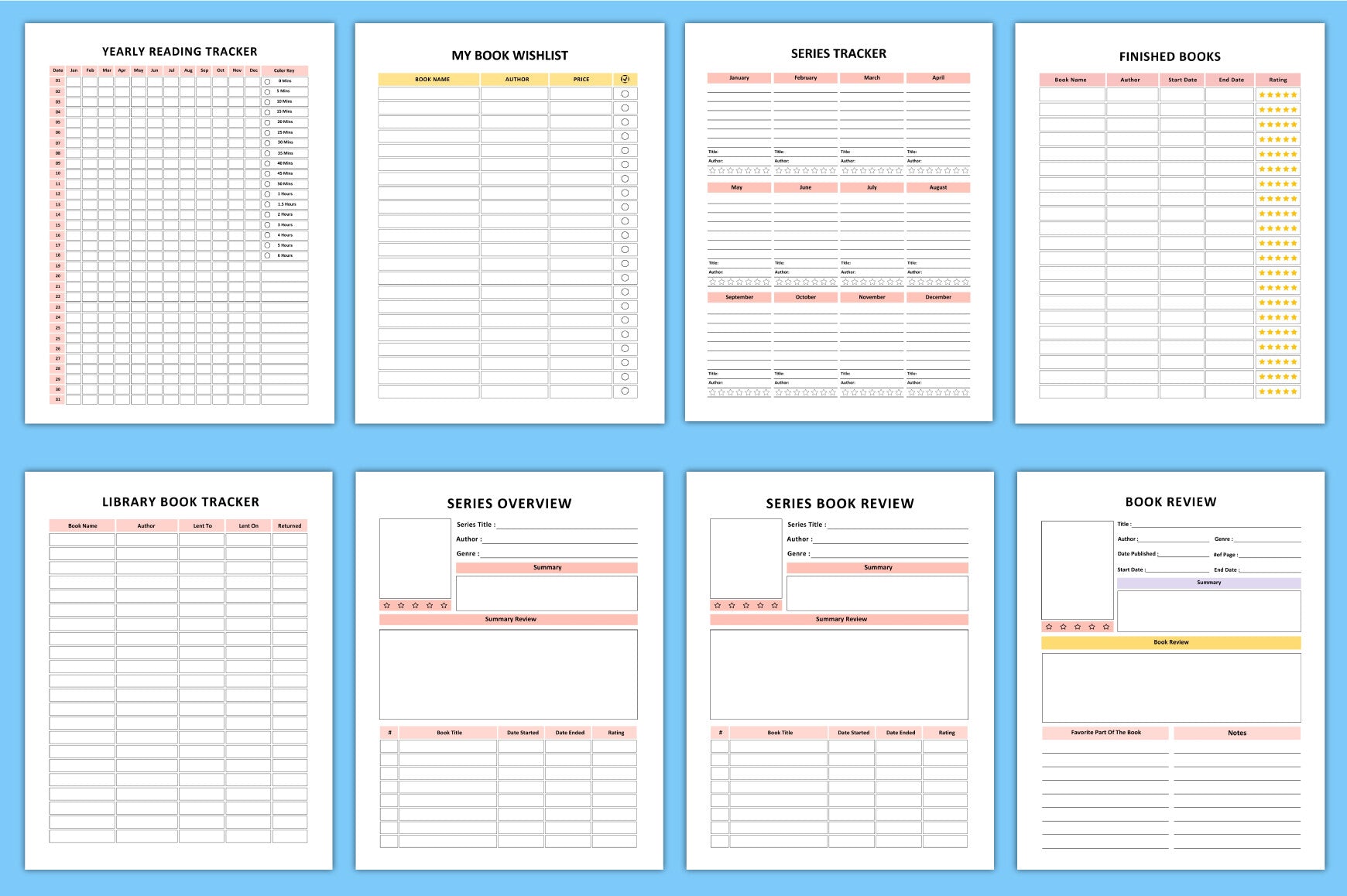 Reading Planner Guide