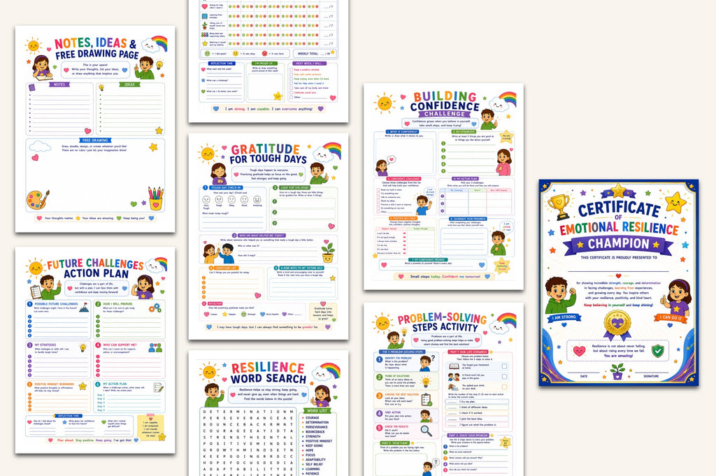 Emotional Resilience For Kids Workbook
