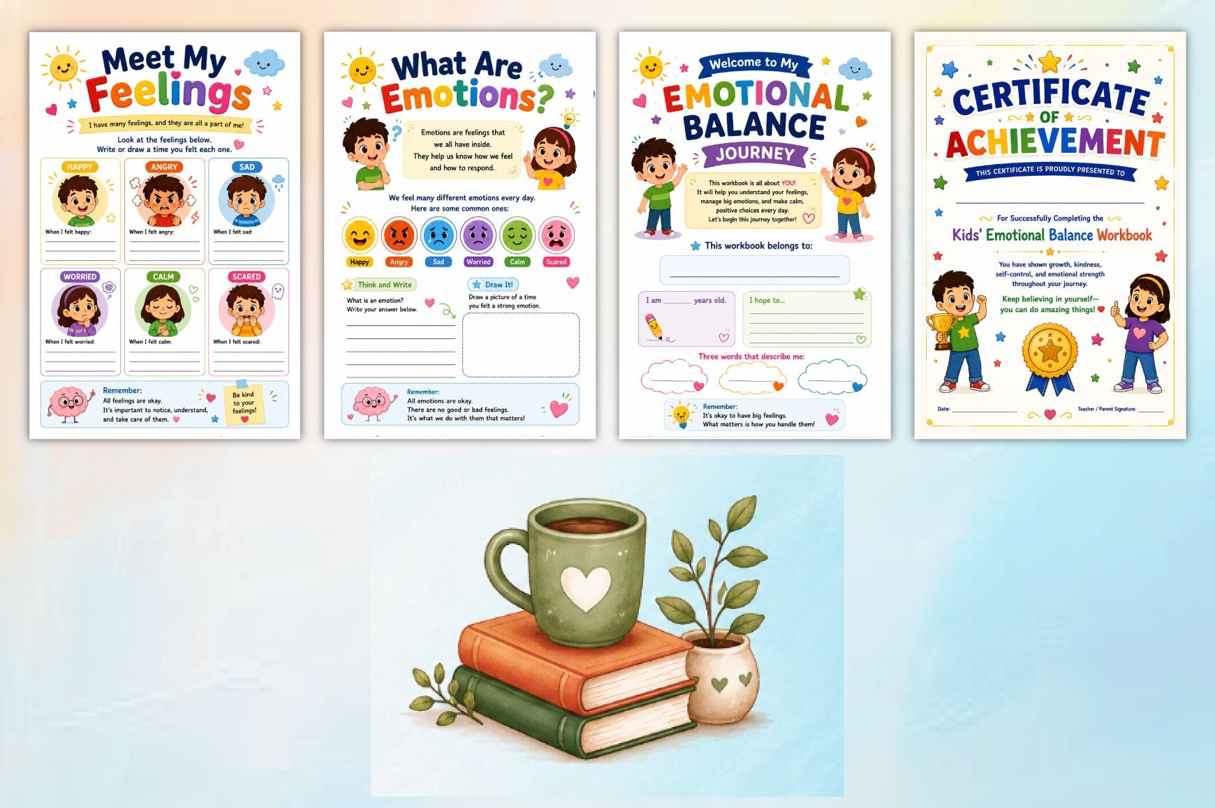 Kids Emotional Balance Workbook