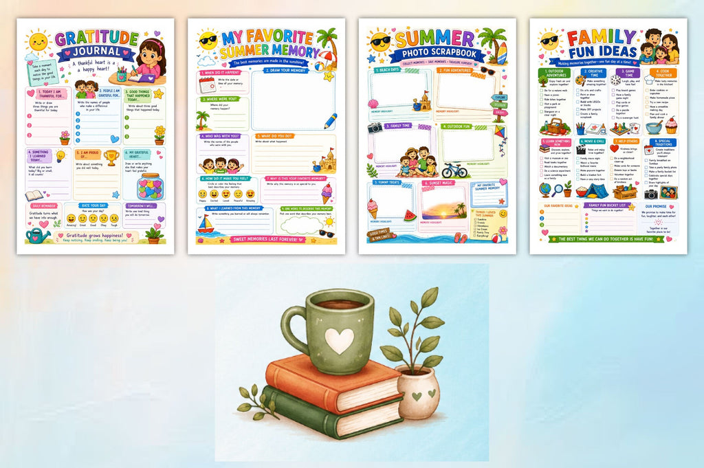 Summer Activity For Kids Planner