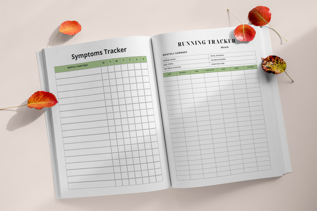 Healthy Habits Wellness Goal Planner
