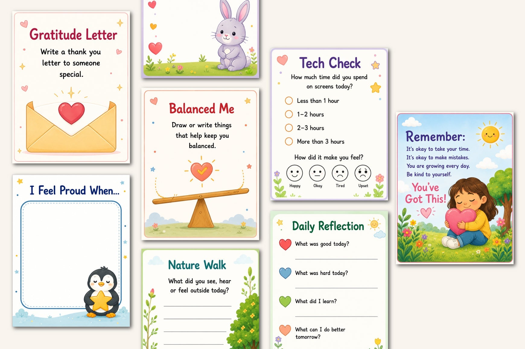 Kids Mindfulness Journal
