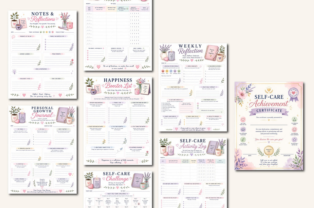 Daily Self Care Journal