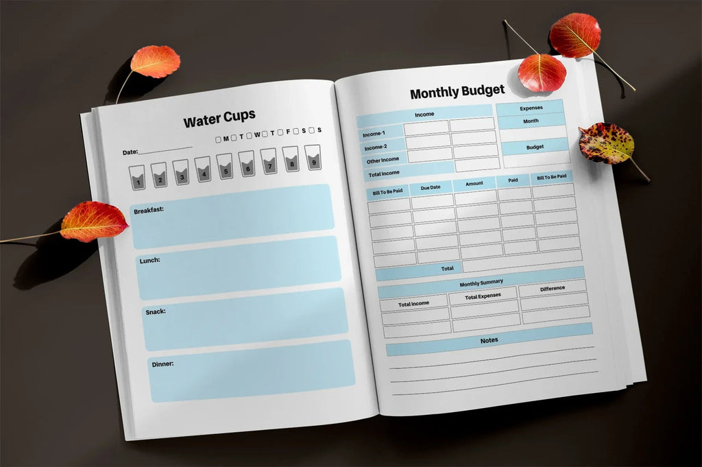 ADHD Planner for Adults Organizational Tool complete printable planner preview