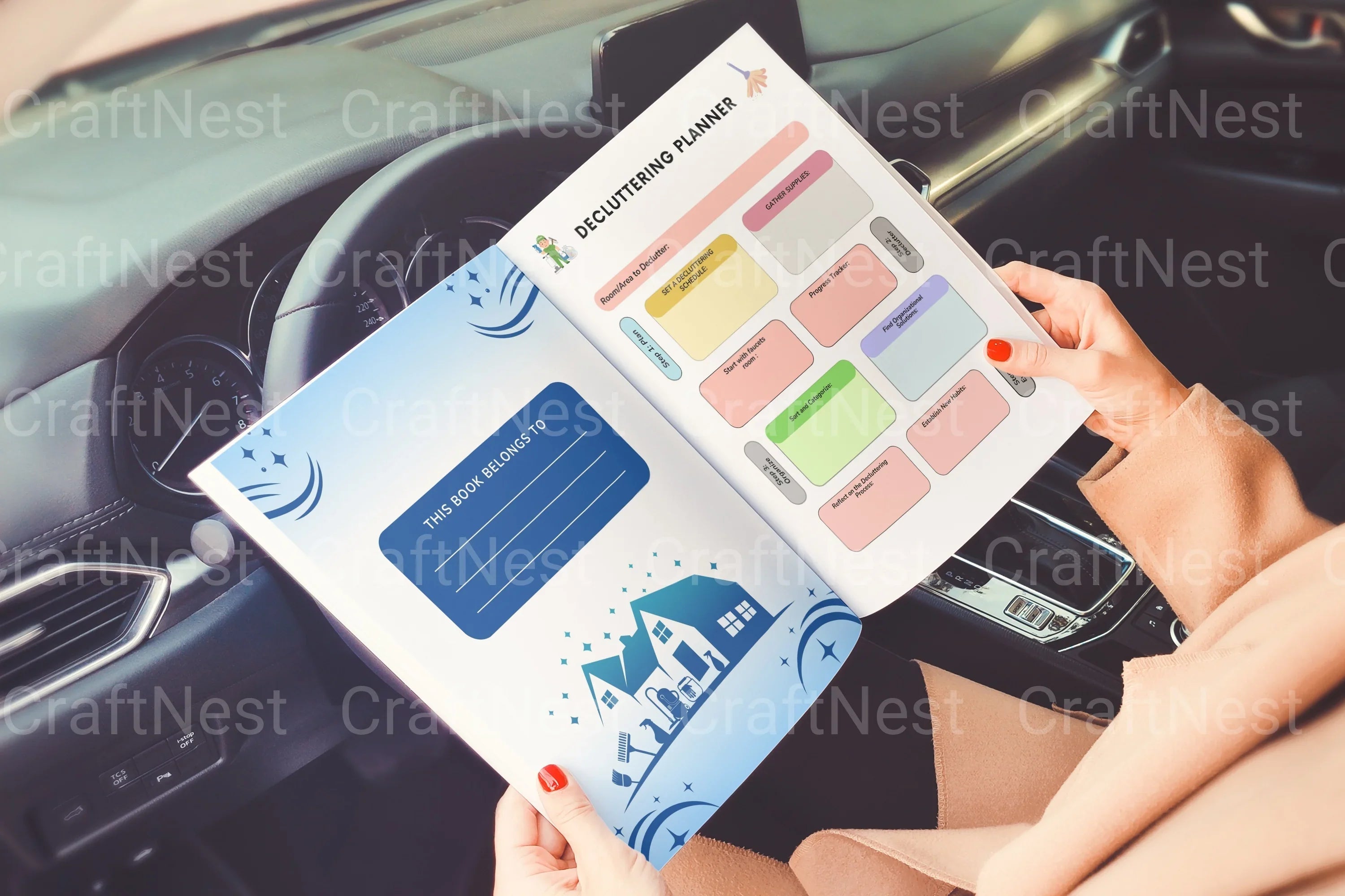 ADHD Cleaning Planner for Effective Organization home organization planner pages