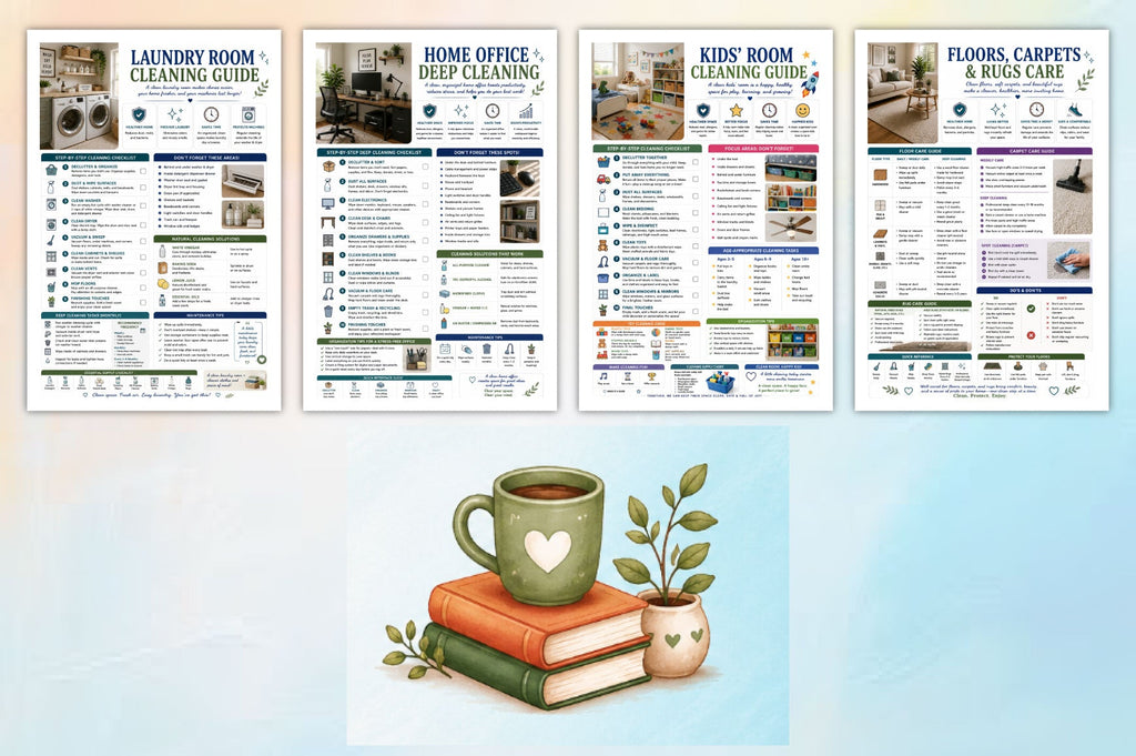Complete Home Deep Cleaning And Planner