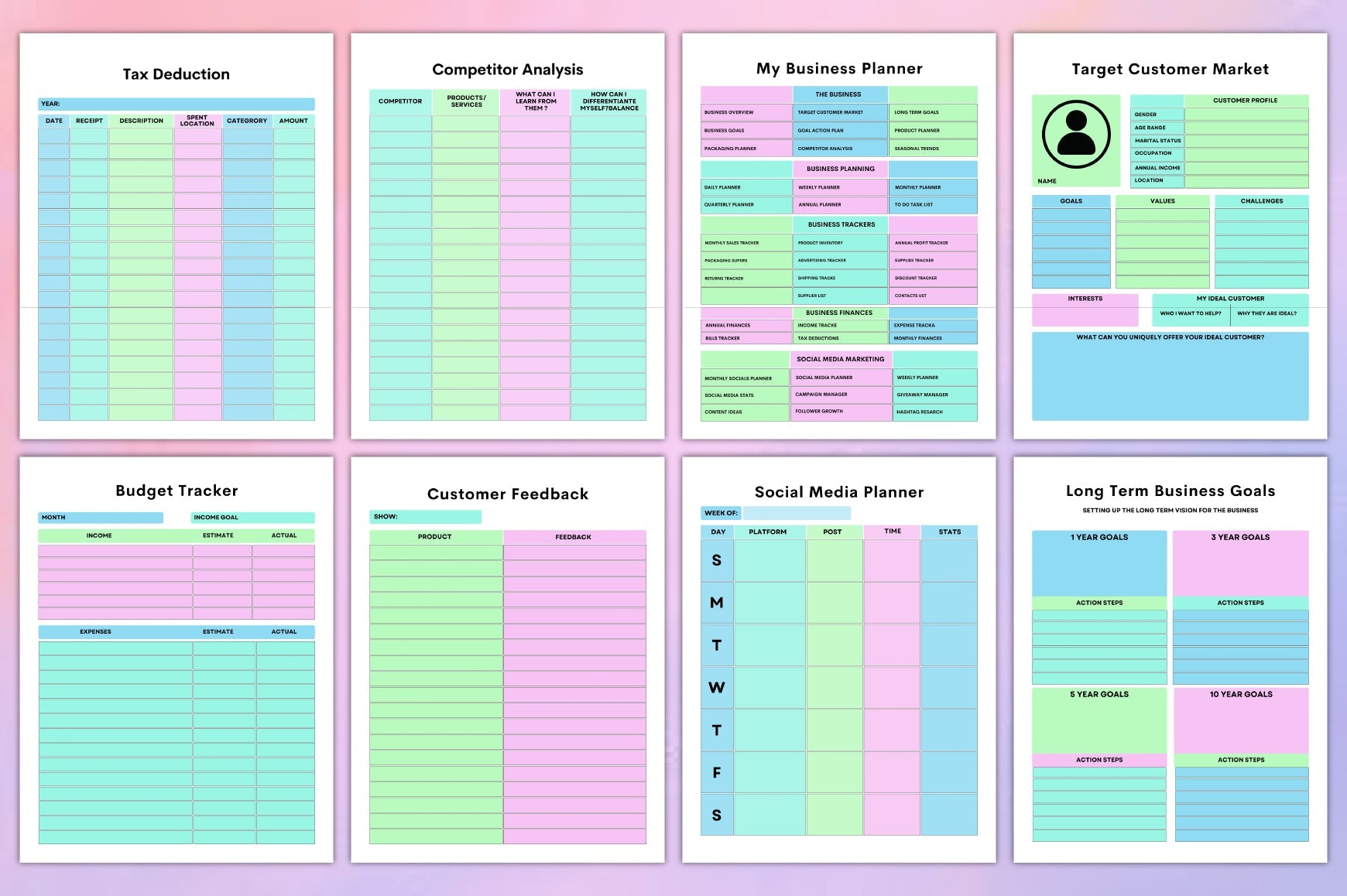 Small Business Planner