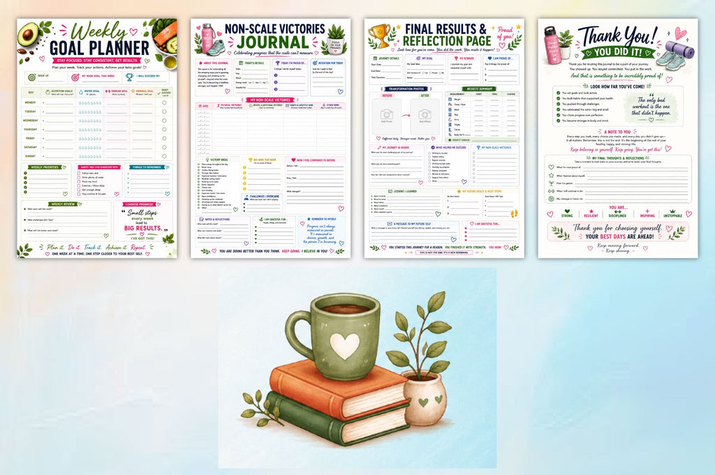 Keto Journey Progress Workbook