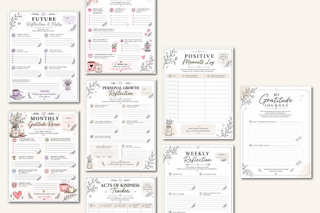 Gratitude And Reflection Planner