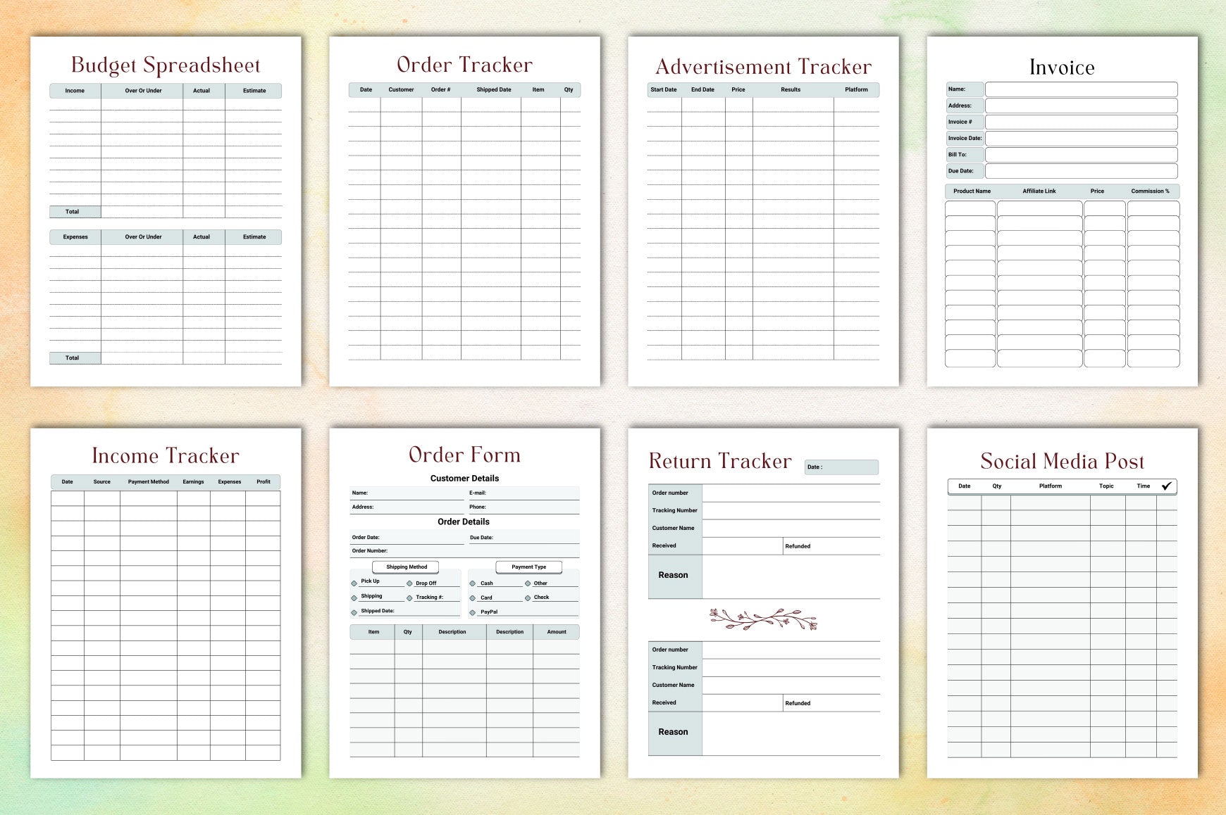 Girl Boss Planner