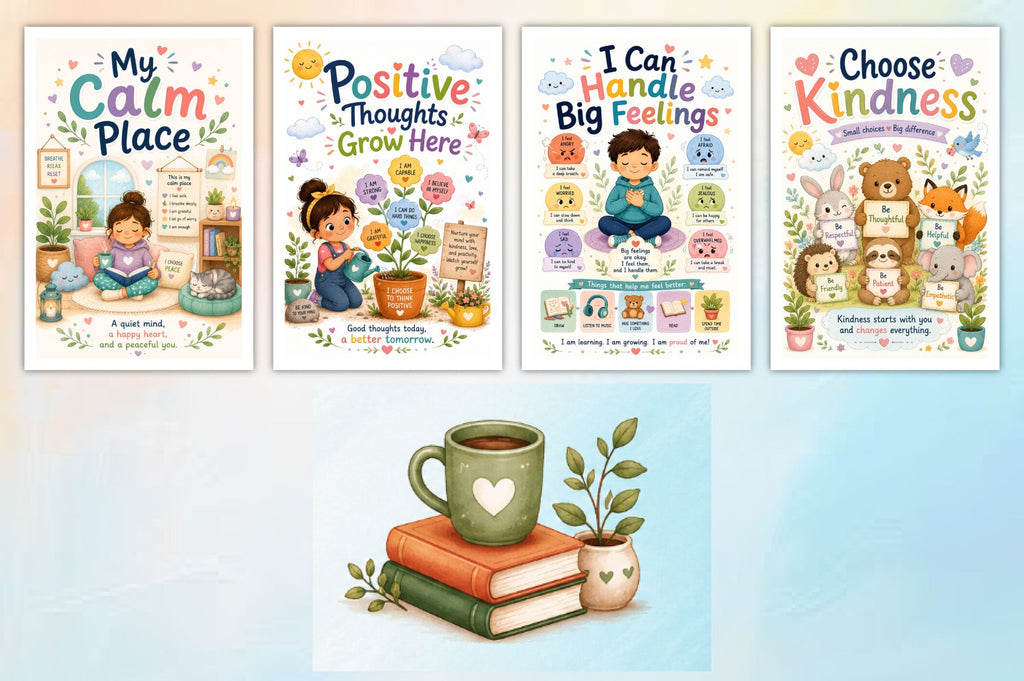 Mindful Calming Posters For Kids