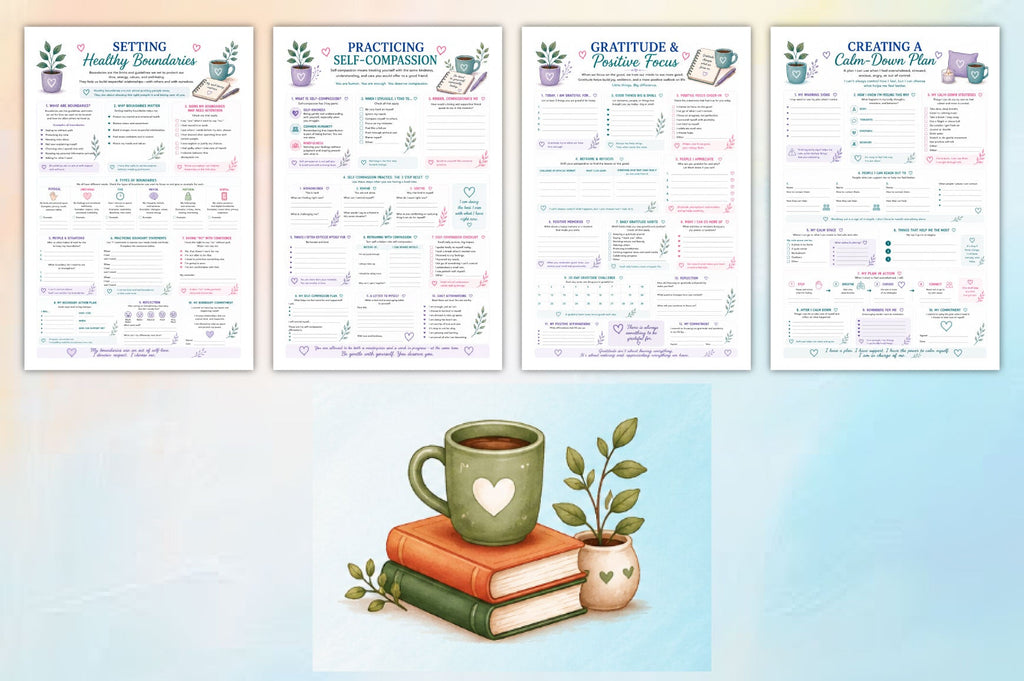Nervous System Reset For Stress Relief Workbook