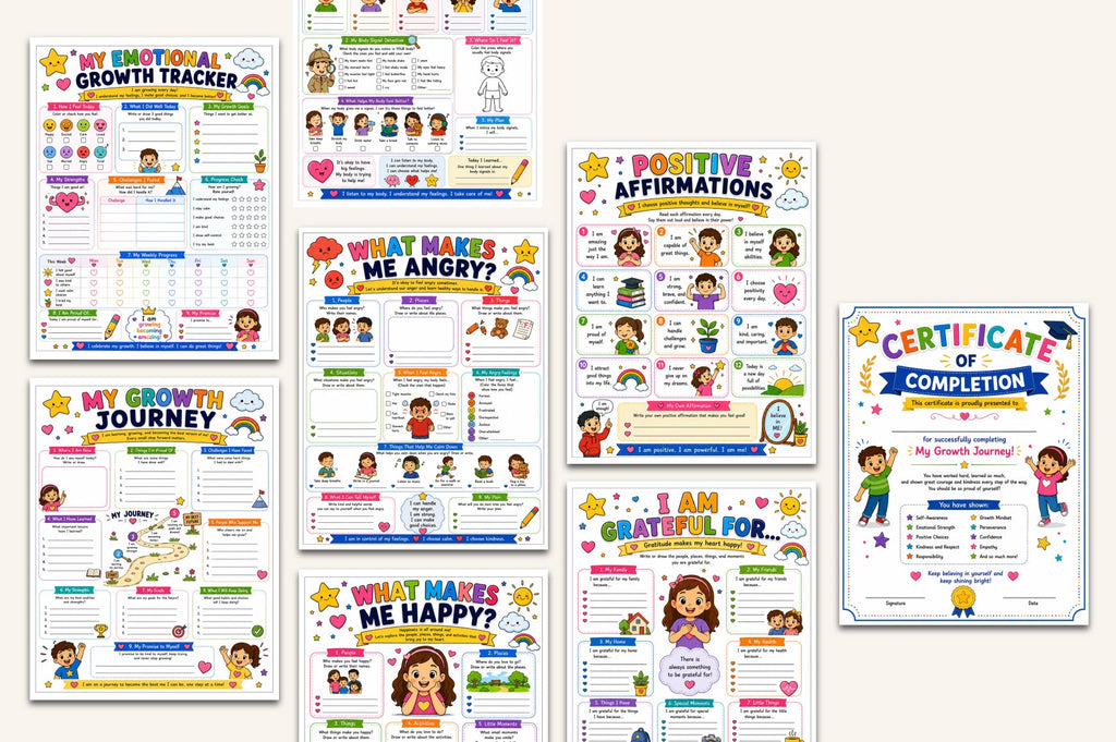 Self Esteem For Kids Workbook